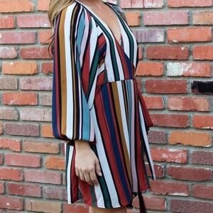 Olivaceous Wrap Dress